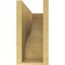 Ekena Millwork 6"W x 18"D x 12"H Classic Garner Rough Cedar Woodgrain TimberThane Corbel, Primed Tan CORUR06X18X12GARRCPR - alternate 2